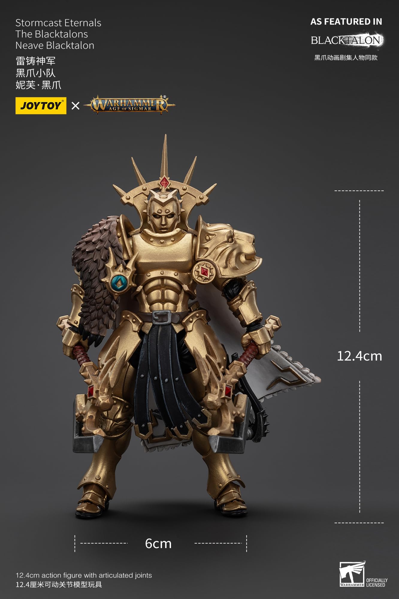 Amazon.com: JOYTOY Warhammer 40k 1/18 Action Figure Stormcast